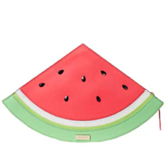 Kate Spade ♠️ New York - Make a Splash Watermelon Clutch 🍉 - Picture 3 of 7